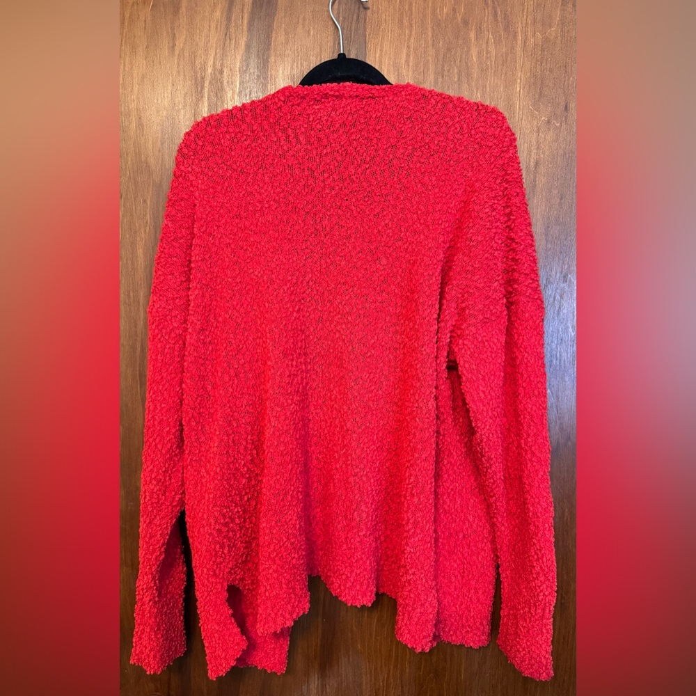 Maurice’s Women’s Plus Size Red Open Cardigan - Size XXL - Picture 3 of 6